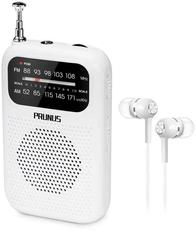 Main image of PRUNUS J-777 Pocket Radios Portable AM FM Small Personal Radio