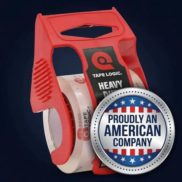 Alt view image 6 of 6 - Tape Logic Heavy Duty Packing Tape with Dispenser (1 Pack) 2.6 Mil Thick Clear Shipping Tape, 2 in x 25 yd Strong Industrial Adhesive for Moving Boxes, Mailing, & Shipping Packaging