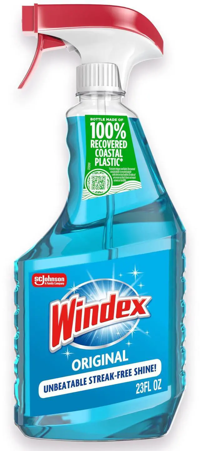 Main image of Windex Glass & Window Cleaner Spray Bottle, Original, 23 oz