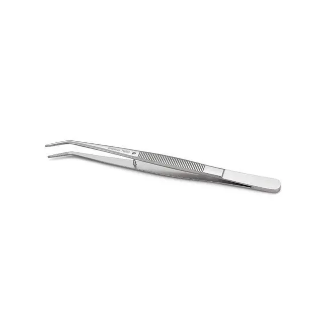 Alt view image 5 of 5 - Stainless Steel Tweezers, with Curved Serrated Tip Multipurpose Sewing Machine Tweezers Forceps for Craft Repairing (2 Pcs set)