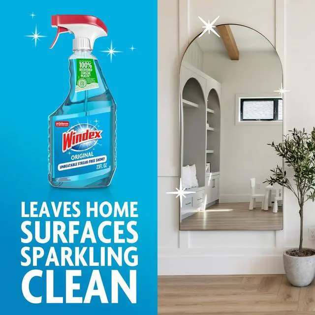 Alt view image 5 of 6 - Windex Glass & Window Cleaner Spray Bottle, Original, 23 oz