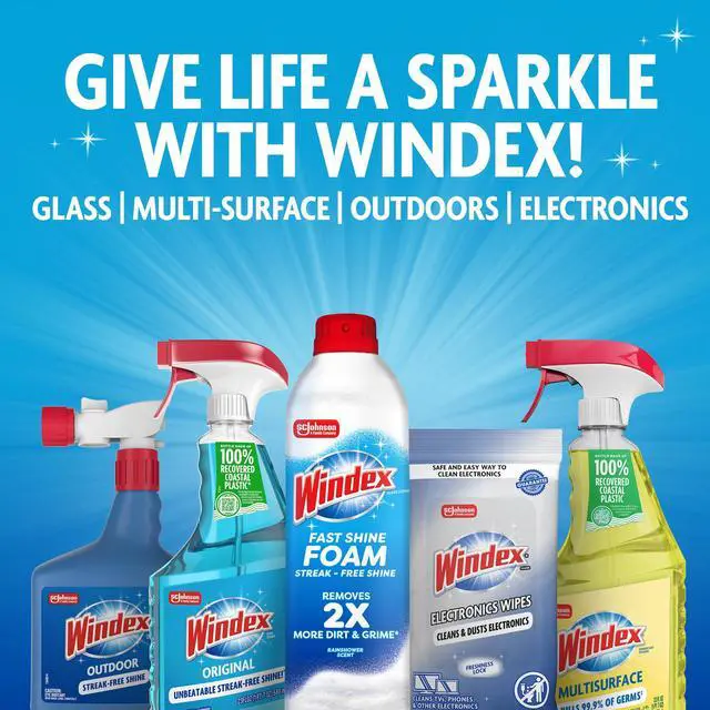 Alt view image 6 of 6 - Windex Glass & Window Cleaner Spray Bottle, Original, 23 oz