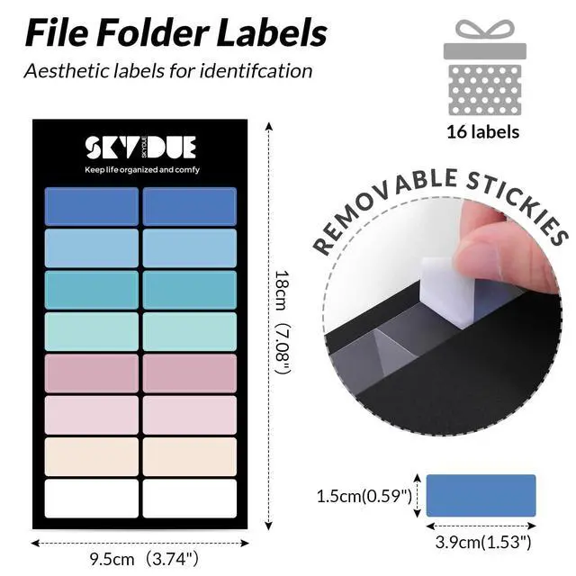Alt view image 4 of 6 - SKYDUE Accordion File Organizer, Expanding File Folder with 8 Pockets, Portable Document Paper Organizer, Letter/A4 Size Filing Folder,School Office Supplies Hospital Bag Essentials Black
