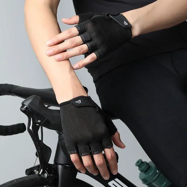Alt view image 4 of 5 - Workout Gloves for Men Women, Anti Slip Breathable Weight Lifting Gloves for Gym Exercise, Cycling, Fitness, Training