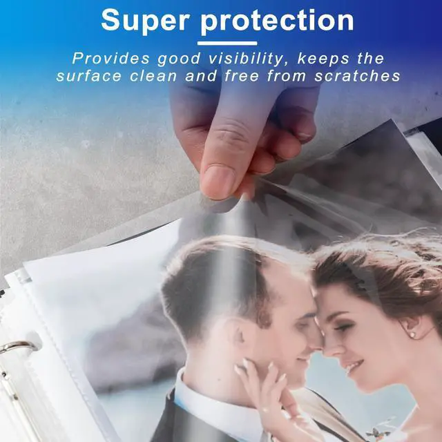 Alt view image 5 of 6 - 65 Pack Clear Sheet Protectors, 8.5 x 11 inch Page Protectors