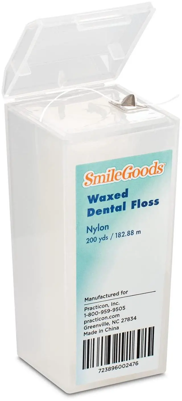 Main image of SmileGoods Waxed Dental Floss, 200 Yard, Unflavored