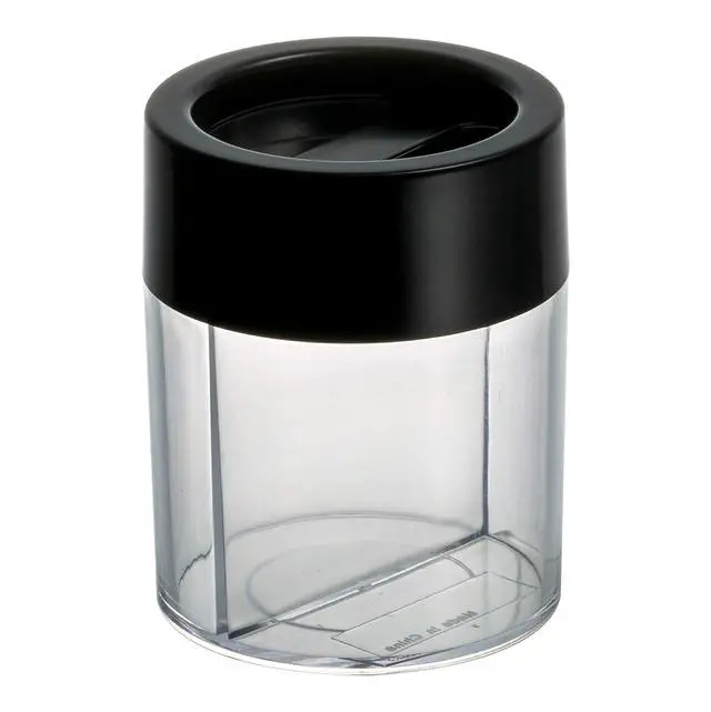 Alt view image 6 of 6 - Officemate Magnetic Clip Dispenser, Large/Round, 200 Clip Capacity, Black/Smoke (93692)