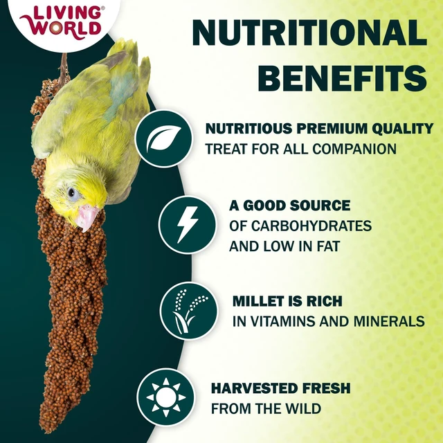 Alt view image 6 of 7 - Living World Millet Spray for Birds, 3.5 Oz