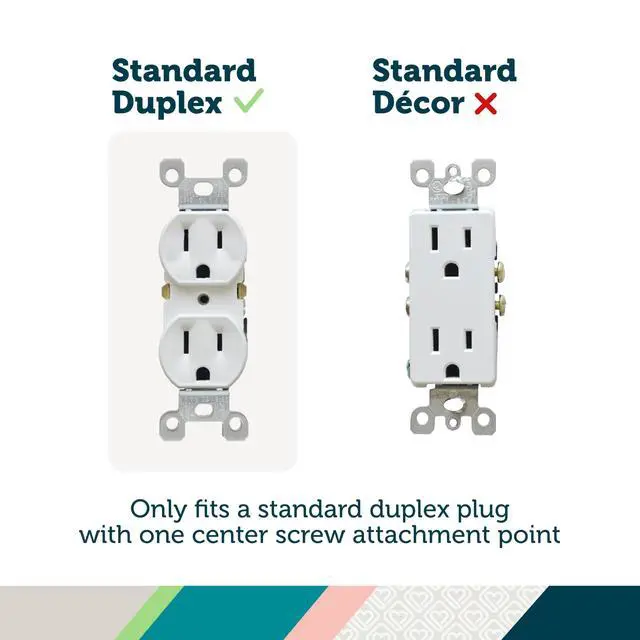 Alt view image 3 of 5 - Safety 1st Outlet Cover with Cord Shortener for Baby Proofing