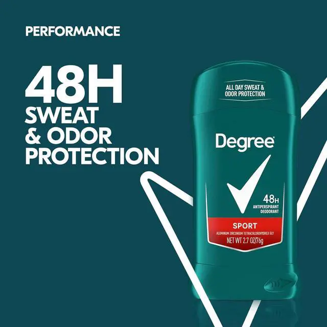 Alt view image 5 of 6 - Degree Men Dry Protection Antiperspirant Sport, 2.7 oz