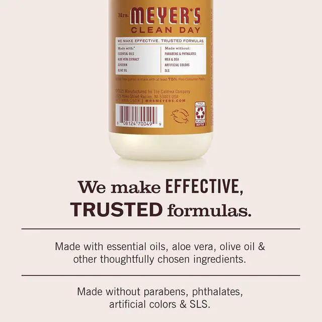 Alt view image 5 of 6 - Mrs. Meyer's Clean Day Liquid Hand Soap, Apple Cider, 12.5 fl oz, 3 Pack