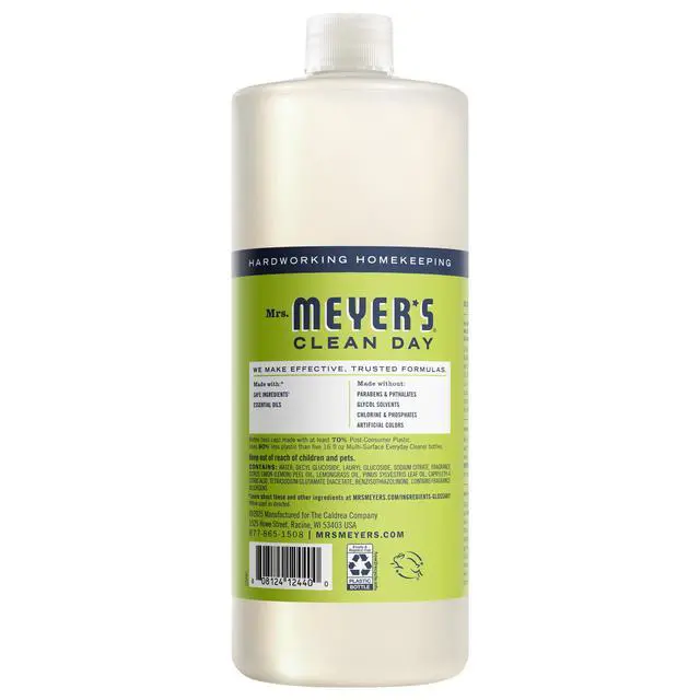 Alt view image 3 of 6 - MRS. MEYER'S CLEAN DAY Multi-Surface Concentrate, Lemon Verbena, 32 fl oz