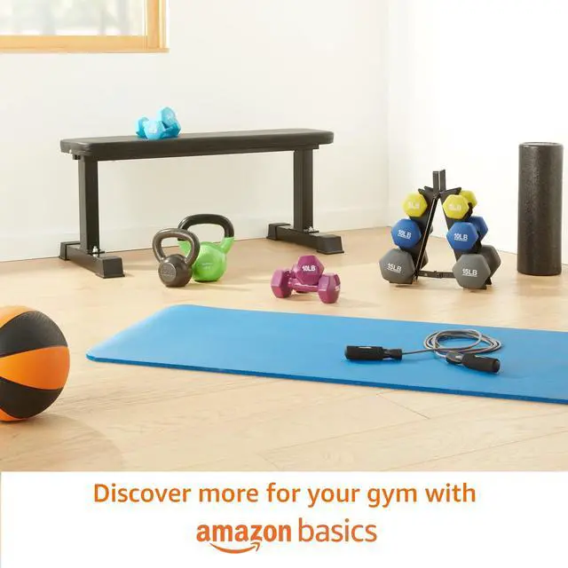 Alt view image 5 of 6 - Amazon Basics Neoprene Dumbbell Hand Weights for Exercise and Muscle Toning