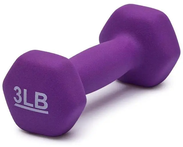 Alt view image 6 of 6 - Amazon Basics Neoprene Dumbbell Hand Weights for Exercise and Muscle Toning