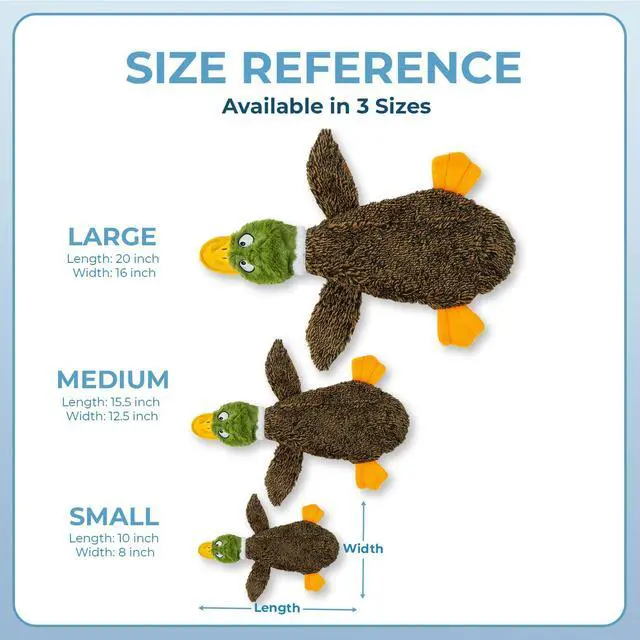 Alt view image 4 of 6 - Best Pet Supplies 2-in-1 Fun Skin Stuffless Dog Toy, Wild Duck, Small