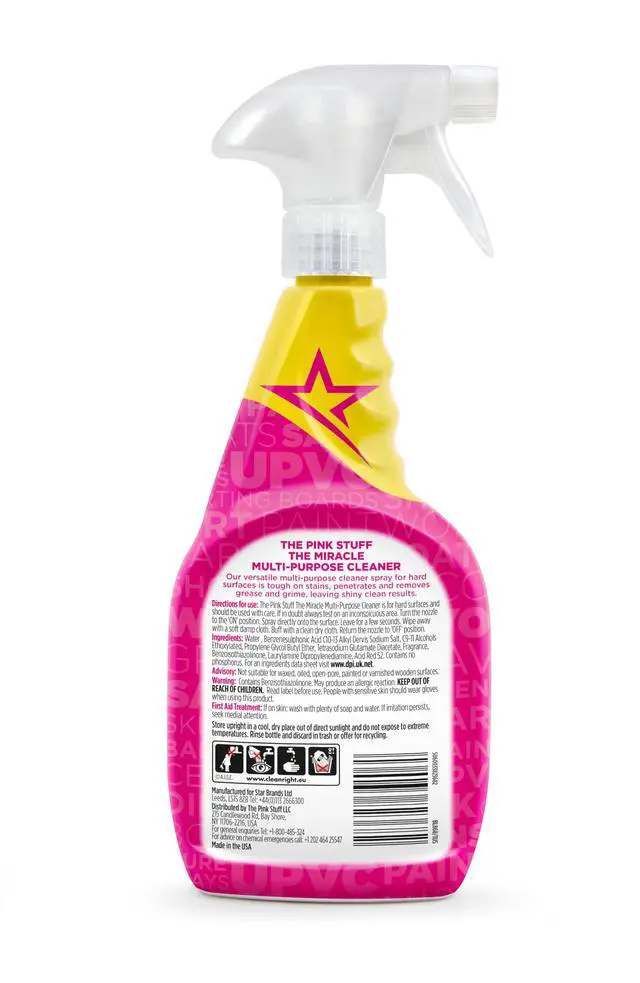 Alt view image 5 of 5 - Stardrops the Pink Stuff Miracle Multi-Purpose Cleaner Spray, 25 Fl Oz