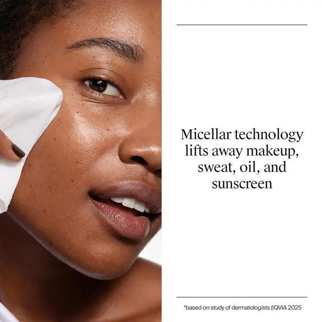 Alt view image 2 of 6 - Neutrogena Makeup Remover Micellar Wipes, 2 Pack of 25 Ct