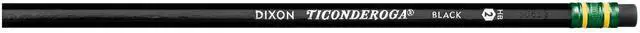 Alt view image 5 of 6 - Ticonderoga #2 HB Soft Wood-Cased Pencils, Black, 12 Count