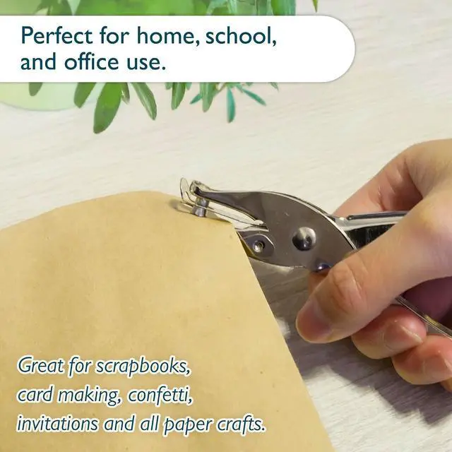 Alt view image 5 of 6 - BAZIC Single Hole Paper Punch