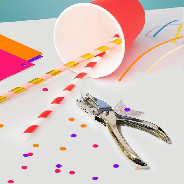 Alt view image 2 of 6 - BAZIC Single Hole Paper Punch