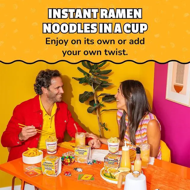 Alt view image 4 of 5 - Maruchan Instant Lunch Ramen Noodles, Hot & Spicy Chicken, 2.25oz (12 Pack)