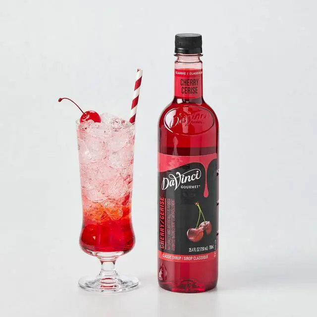 Alt view image 6 of 6 - DaVinci Gourmet Classic Cherry Syrup, 25.4 fl oz (1 Pack)