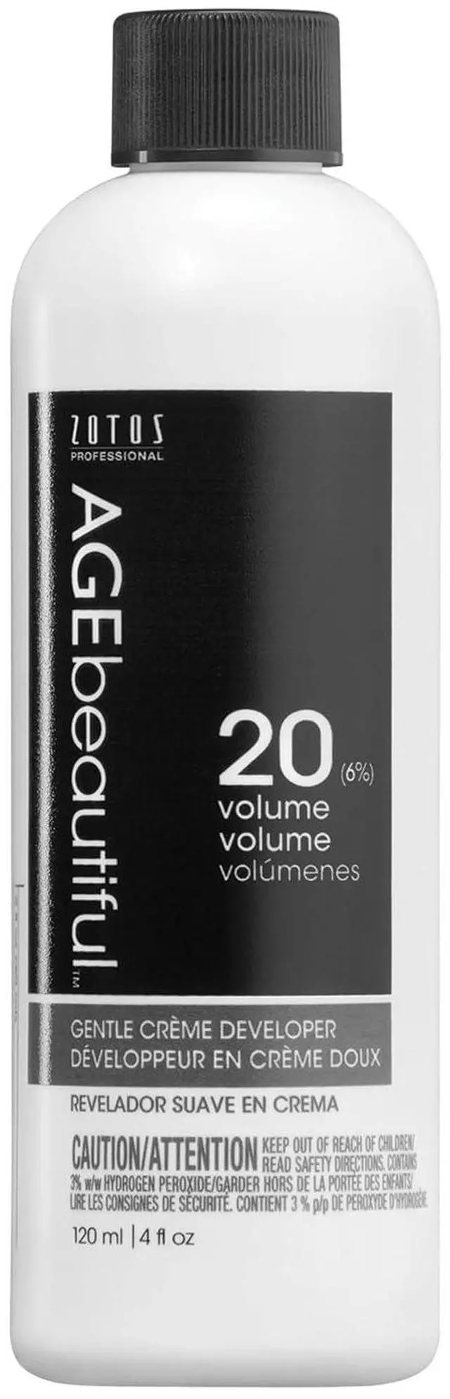 Main image of AGE Beautiful Gentle Creme Hair Developers for Permanent Hair Color Dyes, Toners, Lighteners, Professional Salon Coloring, Long Lasting Gray Hair Coverage