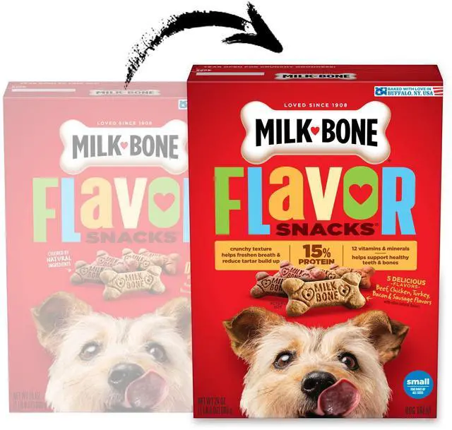 Alt view image 5 of 6 - Milk-Bone Flavor Snacks, Small Dog Treats, 24 Oz