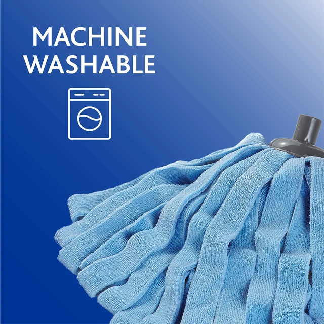 Alt view image 3 of 5 - O-Cedar Microfiber Cloth Mop Refill, Blue