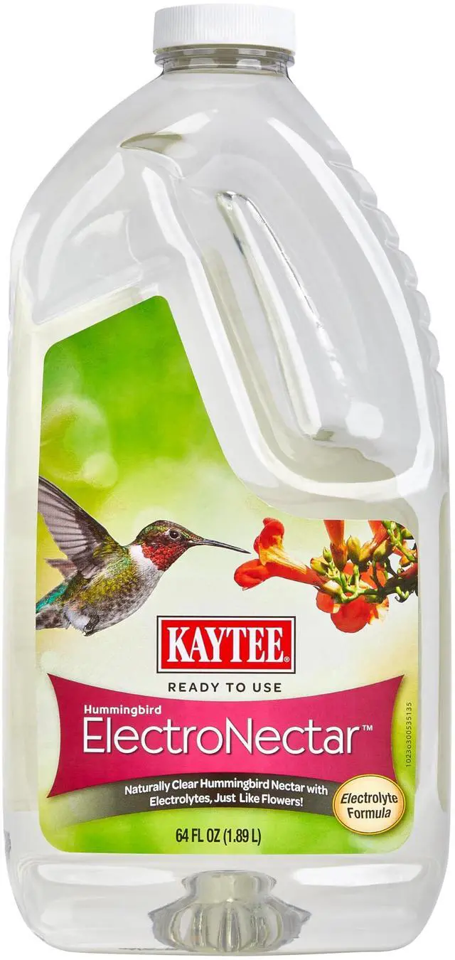 Main image of Kaytee Hummingbird ElectroNectar Wild Bird Food, Ready to Use, 64Ounces