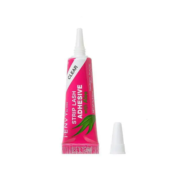 Alt view image 7 of 7 - Kiss I Envy Clear 04 Eyelash Adhesive Strip with Aloe, 0.25oz