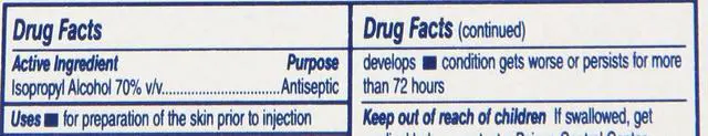 Alt view image 4 of 5 - Medline Isopropyl Alcohol Pads Sterile Medium 200 Count