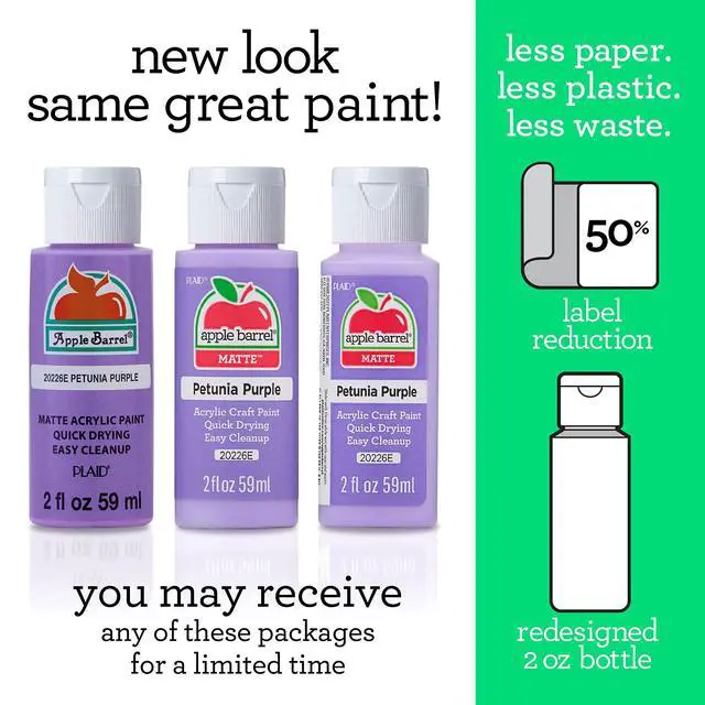 Alt view image 6 of 6 - Apple Barrel 20771 Acrylic Paint, 2 oz, Too Blue