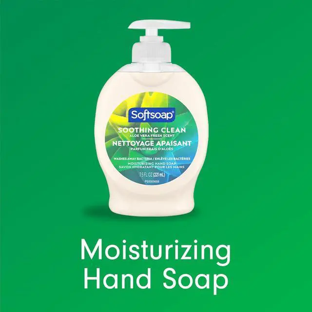Alt view image 4 of 6 - Softsoap Moisturizing Liquid Hand Soap Soothing Clean Aloe Vera, 7.5Fl Oz (Pack of 6)