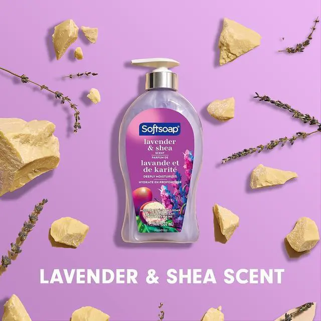 Alt view image 3 of 6 - Softsoap Deeply Moisturizing Liquid Hand Soap, Shea Butter, Lavender, 11.25 Fl Oz