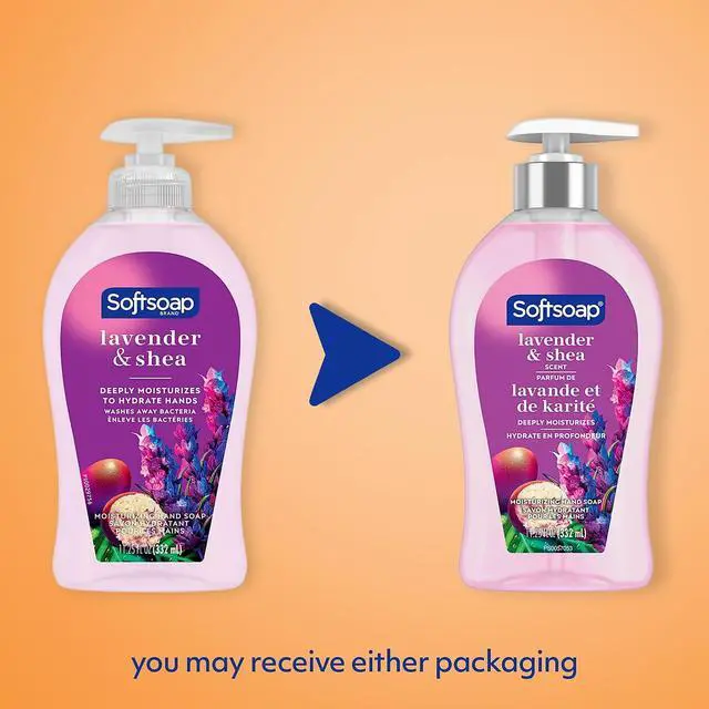 Alt view image 2 of 6 - Softsoap Deeply Moisturizing Liquid Hand Soap, Shea Butter, Lavender, 11.25 Fl Oz