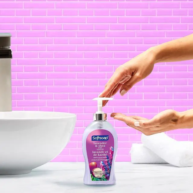 Alt view image 4 of 6 - Softsoap Deeply Moisturizing Liquid Hand Soap, Shea Butter, Lavender, 11.25 Fl Oz