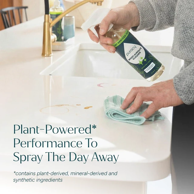 Alt view image 6 of 7 - Puracy All Purpose Cleaner Spray, Green Tea & Lime, 16 fl oz, 1 Pack - Plant-Powered Multi-Surface Cleaner
