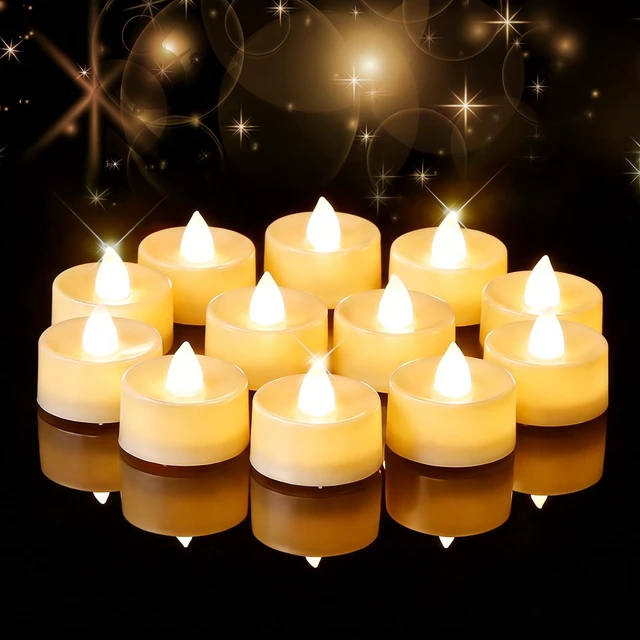 Main image of Amagic 12 Pack Battery Operated Tea Lights Candles