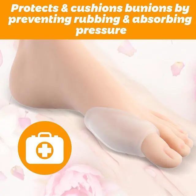 Alt view image 2 of 6 - Dimeho 12 Pcs Bunion Cushion Protector, Corrector Pads, Guards