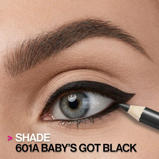 Alt view image 6 of 7 - Wet n Wild Color Icon Kohl Eyeliner Pencil - Baby's Got Black - Rich Hyper-Pigmented Color, Smooth Creamy Application, Long-Wearing Matte Finish, Cruelty-Free