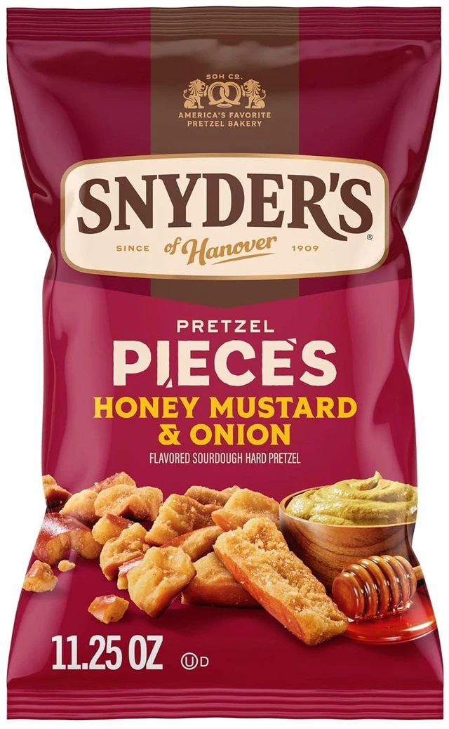 Main image of Snyder's of Hanover Honey Mustard & Onion Flavored Pretzel Pieces, 11.25oz