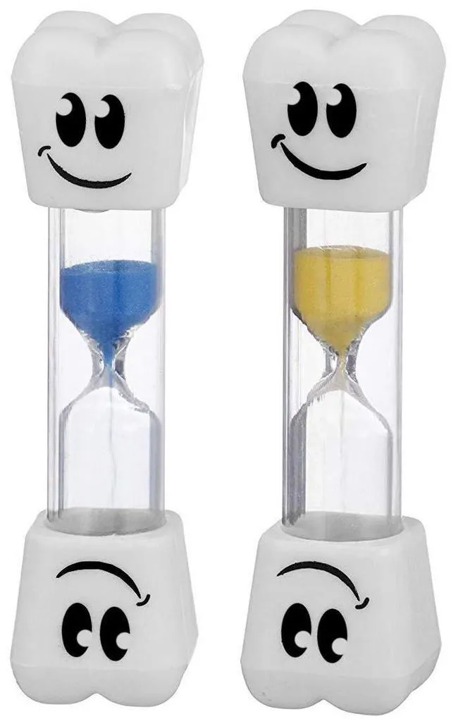 Alt view image 2 of 4 - Smile Tooth 2 Minute Sand Timer Assorted Colors (2 Pack)