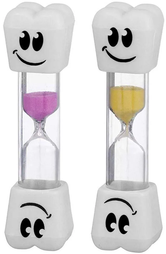Alt view image 4 of 4 - Smile Tooth 2 Minute Sand Timer Assorted Colors (2 Pack)