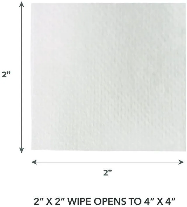 Alt view image 2 of 6 - ForPro All-Purpose Lint-Free 4-Ply Esthetic Wipes, 200 Count, 2"x2"
