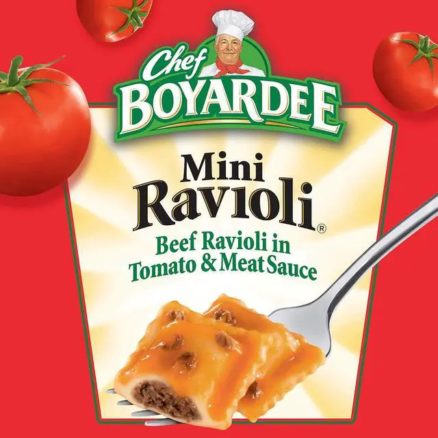 Alt view image 2 of 6 - Chef Boyardee Mini Ravioli, 15oz, 4Pack