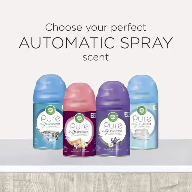 Alt view image 4 of 6 - Air Wick Automatic Air Freshener Spray Refill, 1ct, Paradise Retreat, Odor Neutralization, Essential Oils