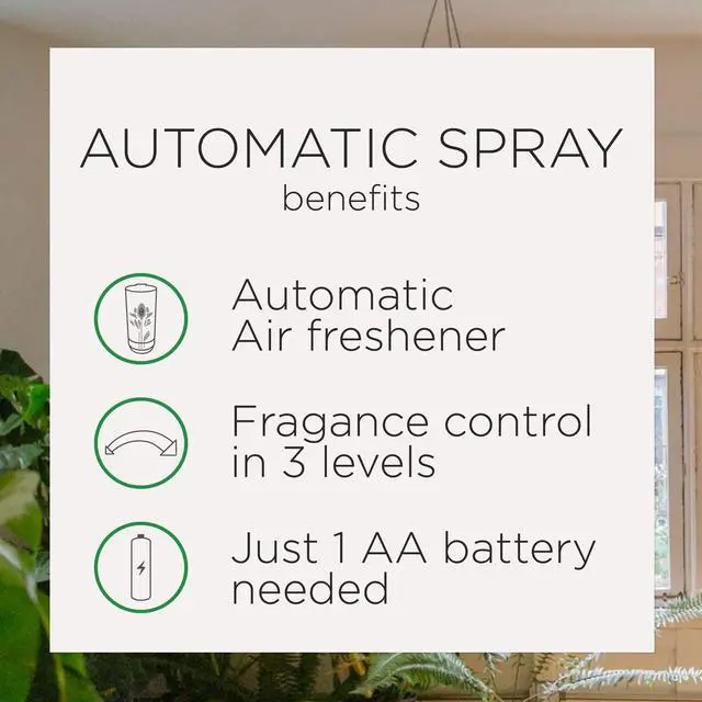 Alt view image 2 of 6 - Air Wick Automatic Air Freshener Spray Refill, 1ct, Paradise Retreat, Odor Neutralization, Essential Oils