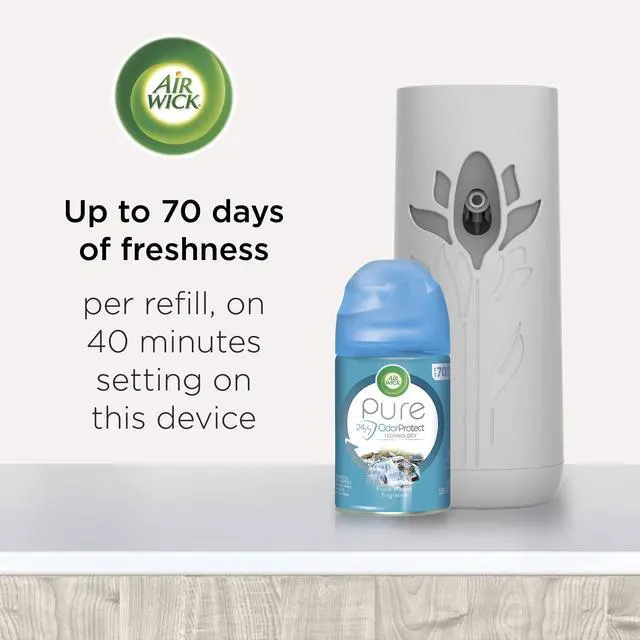 Alt view image 6 of 6 - Air Wick Automatic Air Freshener Spray Refill, 1ct, Paradise Retreat, Odor Neutralization, Essential Oils