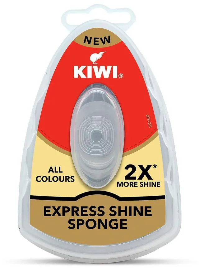 Main image of KIWI Express Shine Instant Sponge Shoe Polish 5ml Wax Leather